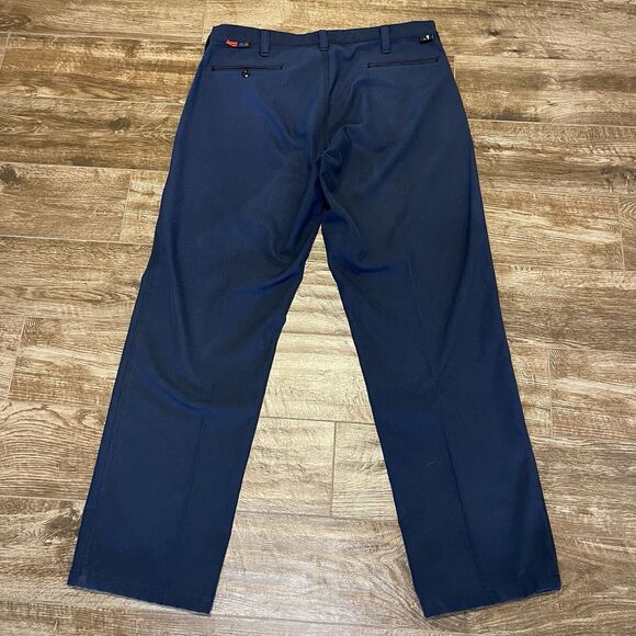 Workrite FR 36x30 Navy Blue NX75NB HRC1 Benchmark Nomex Work Uniform Mens Pants - Picture 7 of 11